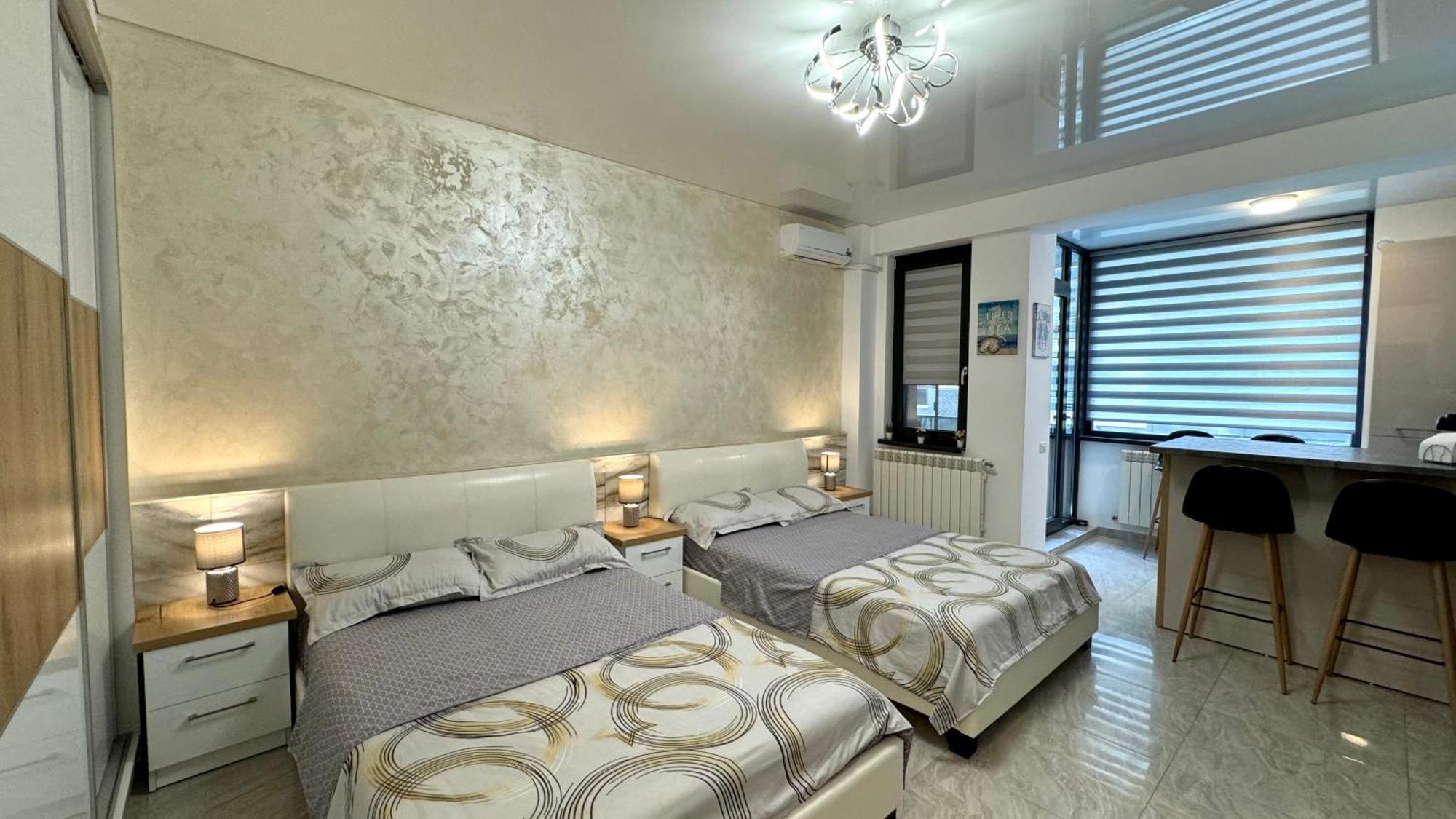 Seaview Deluxe Double Studio - Beachfront Resort Năvodari المظهر الخارجي الصورة
