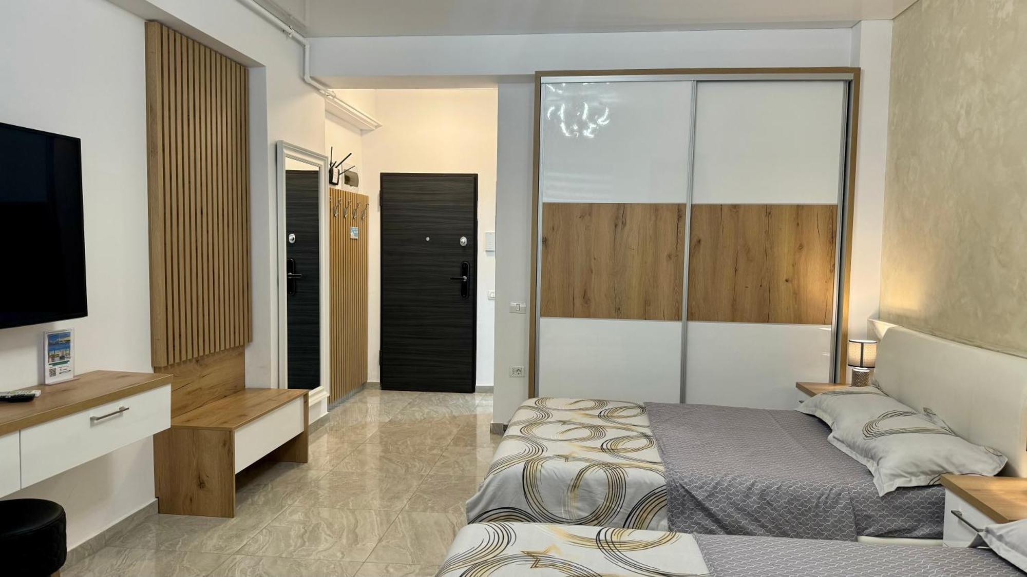 Seaview Deluxe Double Studio - Beachfront Resort Năvodari المظهر الخارجي الصورة